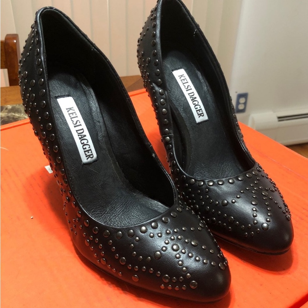 Kelsi Dagger Studded Heels
